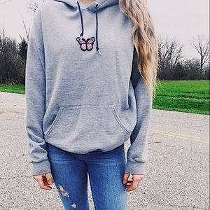 Butterfly sweatshirt